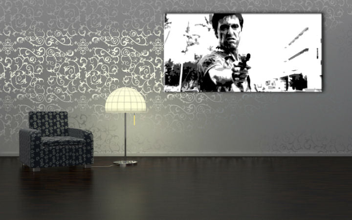 Ručne maľovaný POP Art obraz Scarface | rôzne rozmery