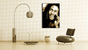 Ručne maľovaný POP Art obraz Bob Marley | rôzne rozmery