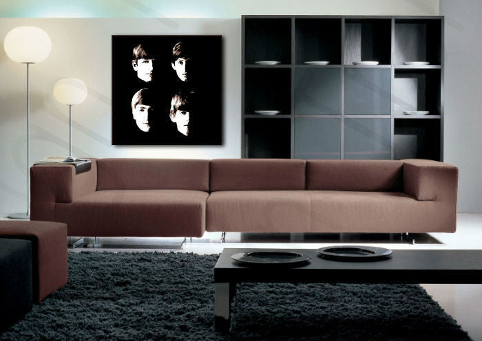 Ručne maľovaný POP Art obraz Beatles | rôzne rozmery