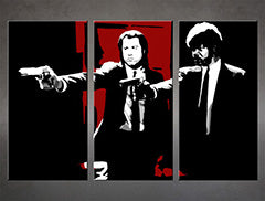 Ručne maľovaný POP Art obraz Pulp Fiction | rôzne rozmery