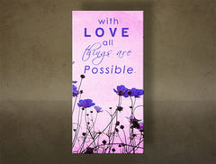 Obraz na stenu s textom | rôzne rozmery