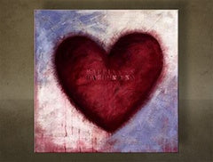 Maľovaný obraz na stenu LOVE NU0009E1 | rôzne rozmery