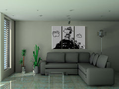 Ručne maľovaný POP Art obraz SNOOPY | rôzne rozmery