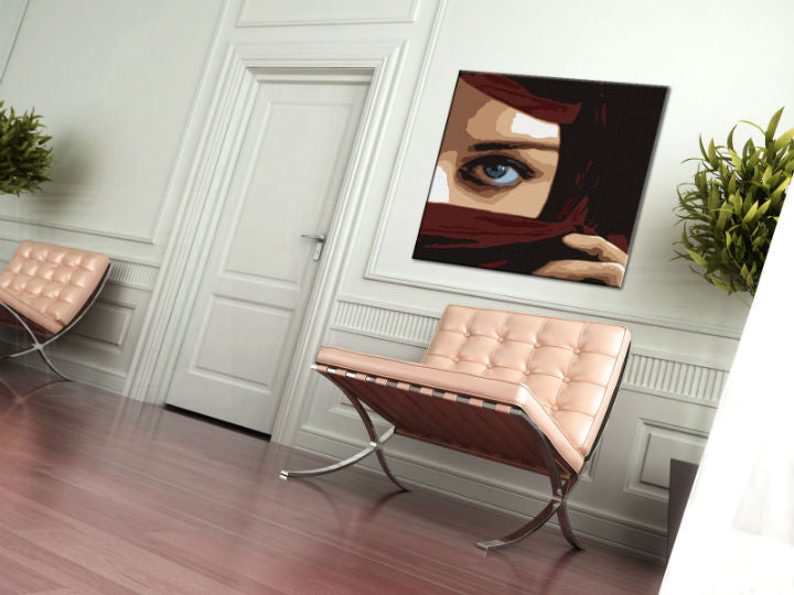 Ručne maľovaný POP Art obraz Eye | rôzne rozmery