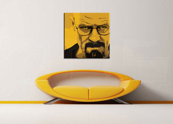 Ručne maľovaný POP Art obraz Breaking Bad | rôzne rozmery