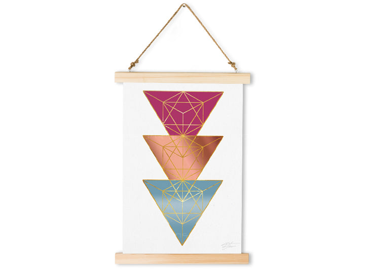 Závesné plátno na stenu Complicated Apropos of Hate / Dan Johannson | rôzne rozmery a rámy