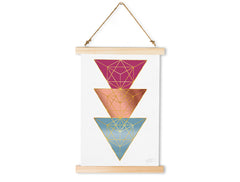 Závesné plátno na stenu Complicated Apropos of Hate / Dan Johannson | rôzne rozmery a rámy