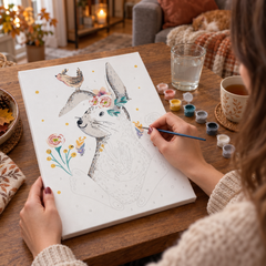 Maľovanie podľa čísel BIG Bunny – čo obsahuje sada